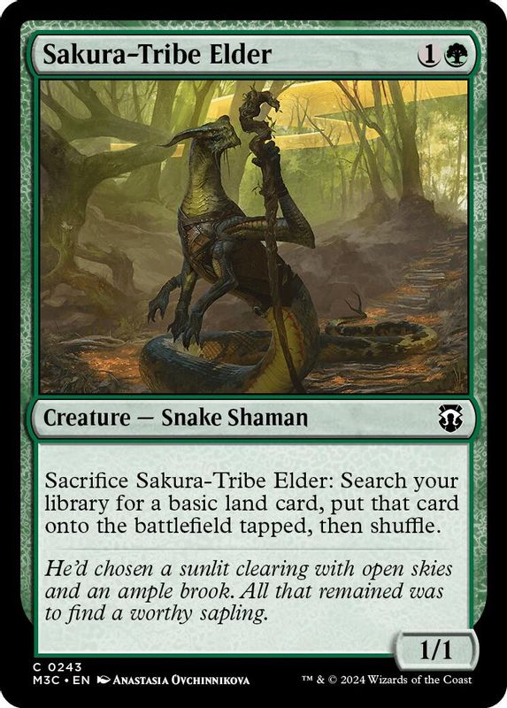 Sakura-Tribe Elder (Ripple Foil) - 243 - Common