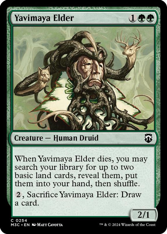 Yavimaya Elder (Ripple Foil) - 254 - Common