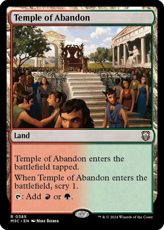 Temple of Abandon (Ripple Foil) - 383 - Rare