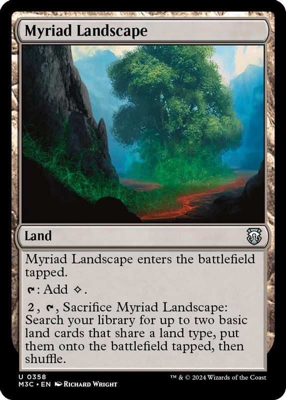 Myriad Landscape (Ripple Foil) - 358 - Uncommon