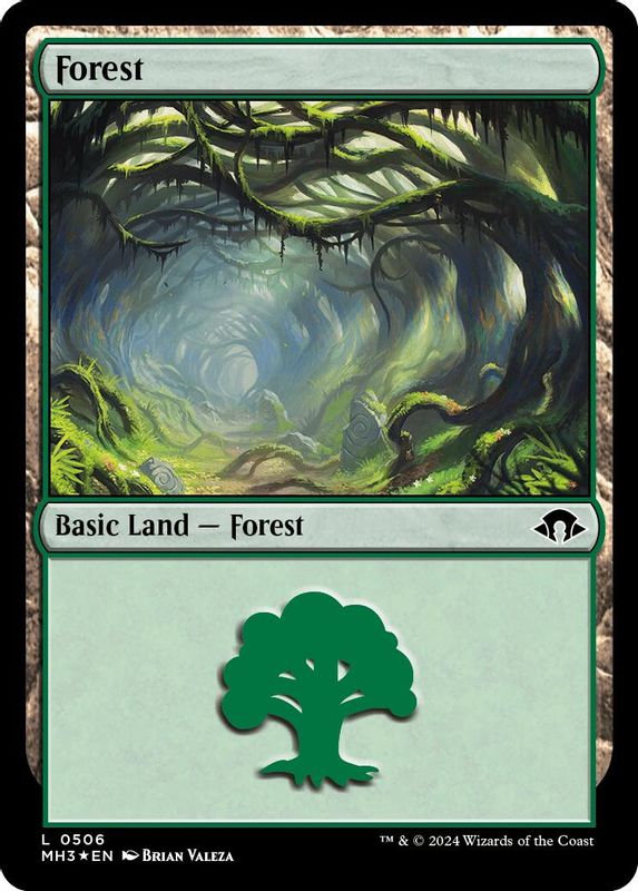 Forest (0506) (Ripple Foil) - 506 - Land