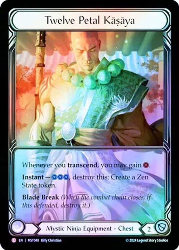 Twelve Petal Kasaya (Extended Art) - MST048 - Legendary