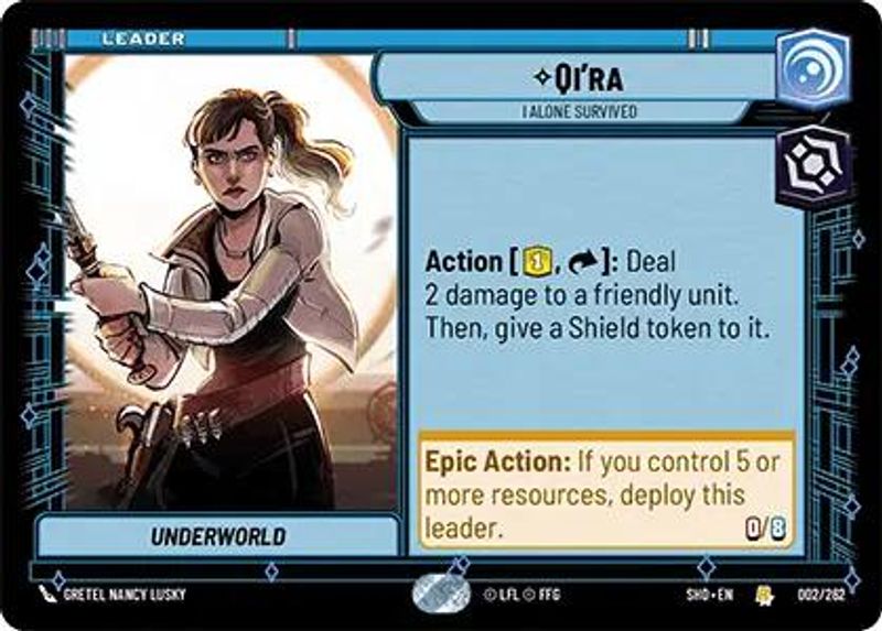 Qi'ra - I Alone Survived - 002/262 - Rare