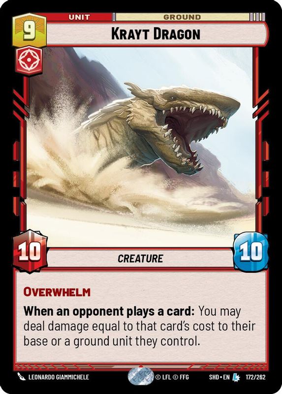 Krayt Dragon - 172/262 - Legendary