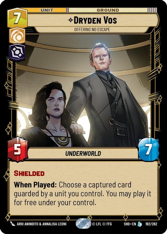 Dryden Vos - Offering No Escape - 192/262 - Legendary