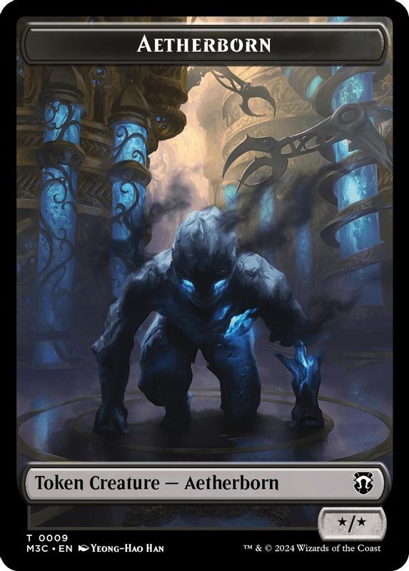 Aetherborn // Servo Double-Sided Token - 9 // 33 - Token