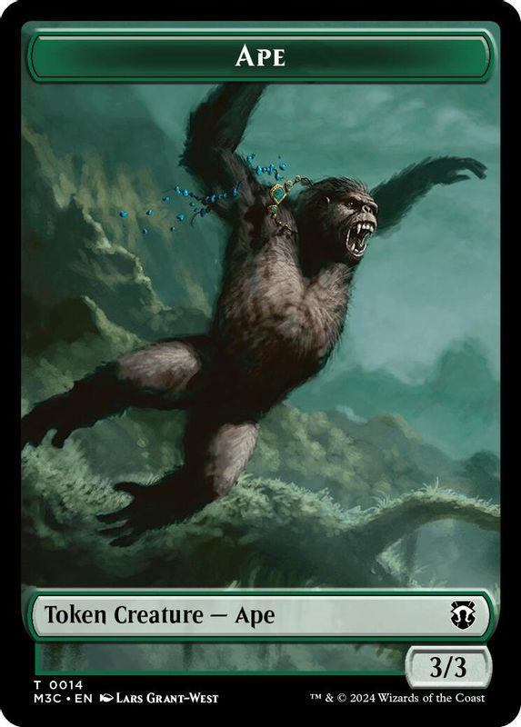 Ape // Plant Double-Sided Token - 14 // 26 - Token