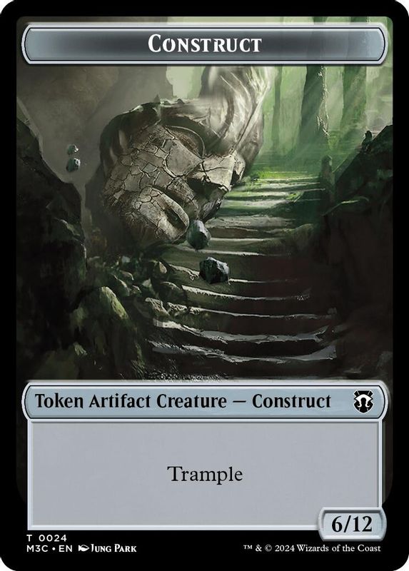 Construct // Myr Double-Sided Token - 24 // 25 - Token