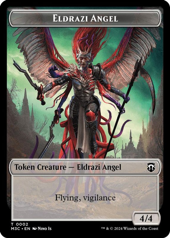 Eldrazi Angel // Copy Double-Sided Token - 2 // 1 - Token