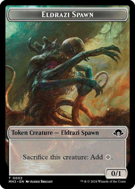 Eldrazi Spawn // Angel Double-Sided Token - 2 // 3 - Token