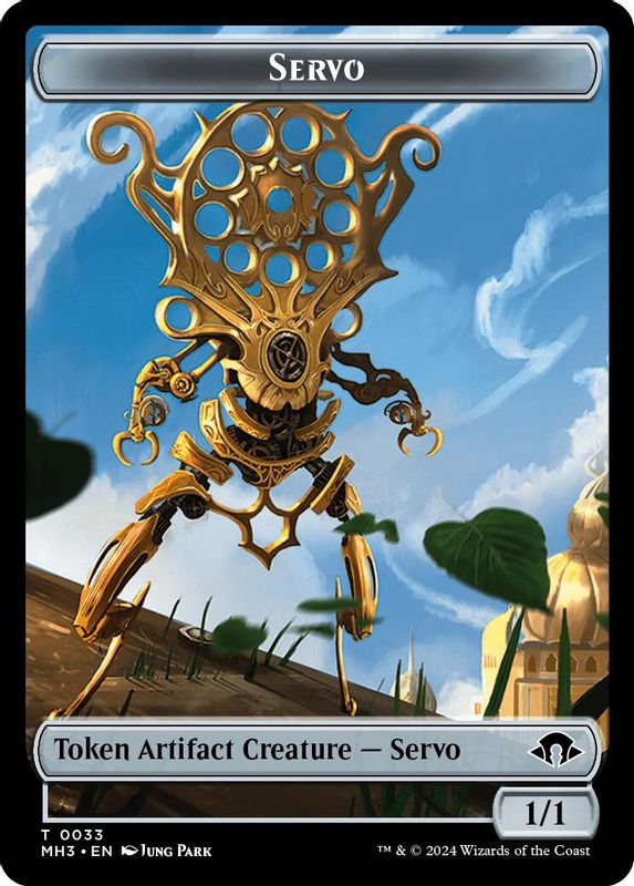 Servo // Angel Double-Sided Token - 33 // 3 - Token