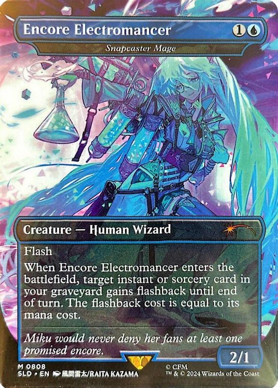 Encore Electromancer - Snapcaster Mage - 808 - Mythic