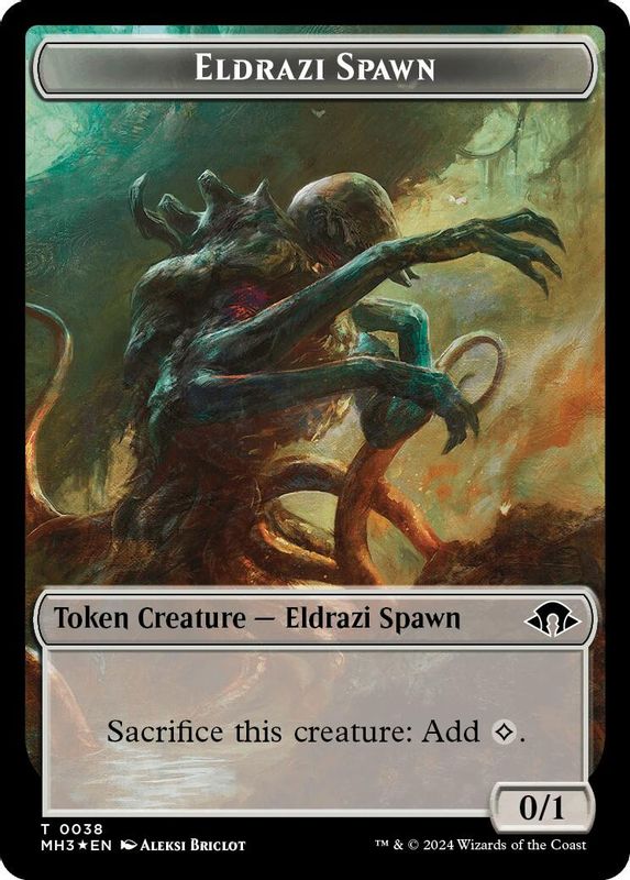 Eldrazi Spawn Token - 2 - Token