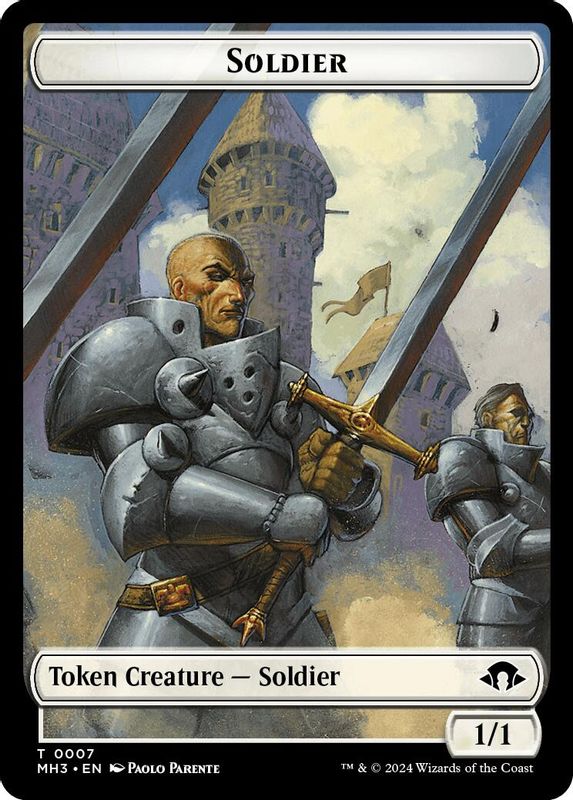 Soldier Token - 7 - Token