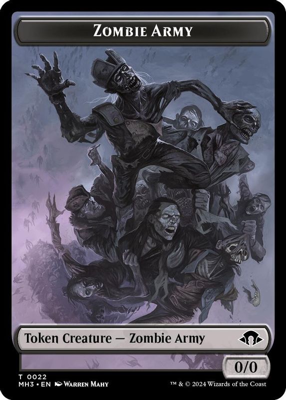 Zombie Army Token - 22 - Token