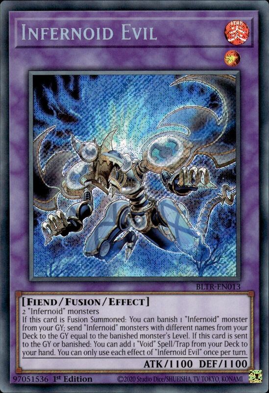 Infernoid Evil - BLTR-EN013 - Secret Rare