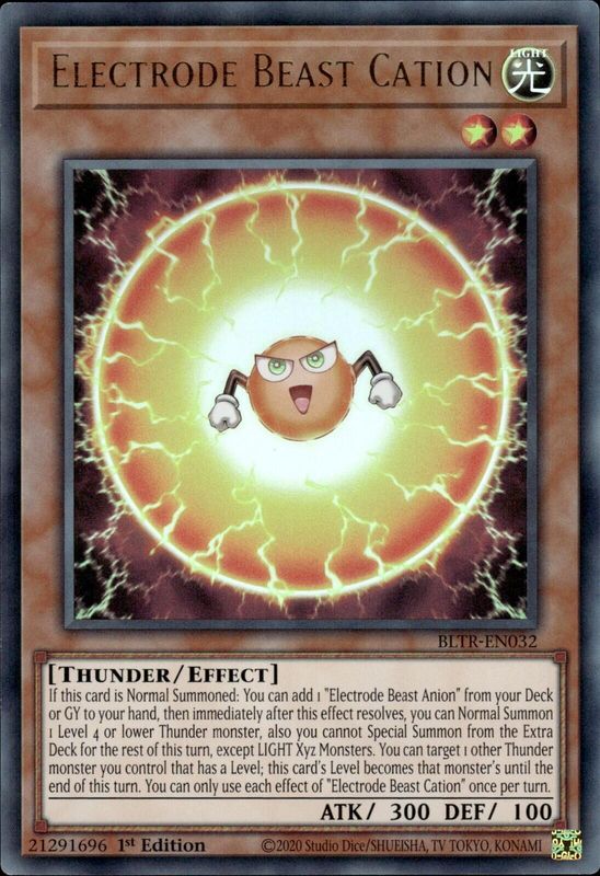 Electrode Beast Cation - BLTR-EN032 - Ultra Rare