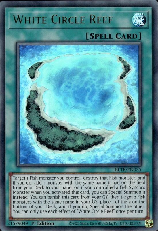 White Circle Reef - BLTR-EN035 - Ultra Rare