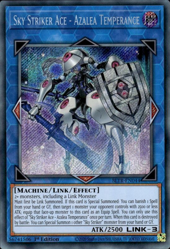 Sky Striker Ace - Azalea Temperance - BLTR-EN044 - Secret Rare