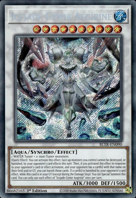 Icejade Gymir Aegirine - BLTR-EN090 - Secret Rare