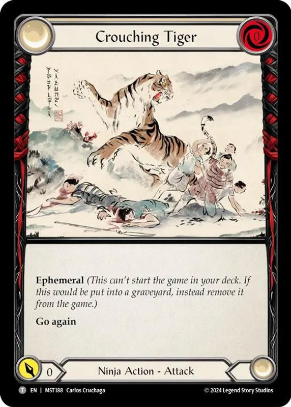 Crouching Tiger - MST188 - Token