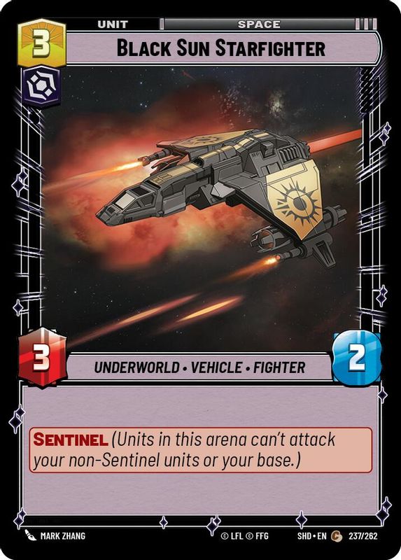 Black Sun Starfighter - 237/262 - Common