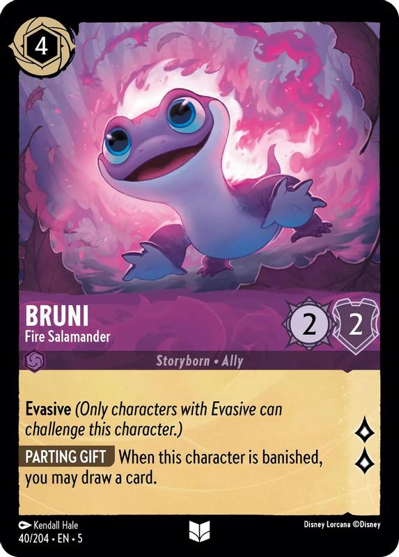 Bruni - Fire Salamander - 40/204 - Uncommon