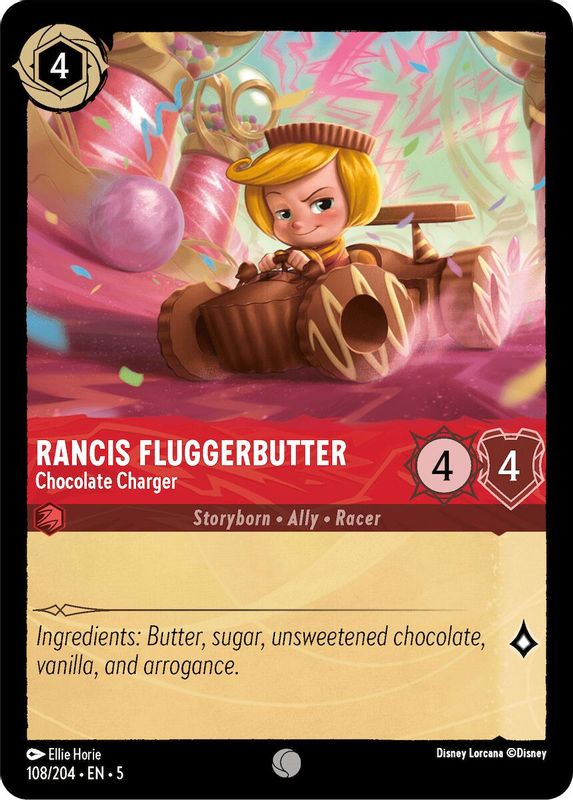 Rancis Fluggerbutter - Chocolate Charger - 108/204 - Common