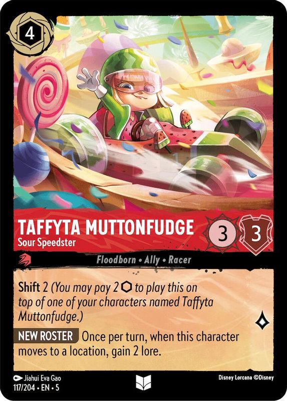 Taffyta Muttonfudge - Sour Speedster - 117/204 - Uncommon