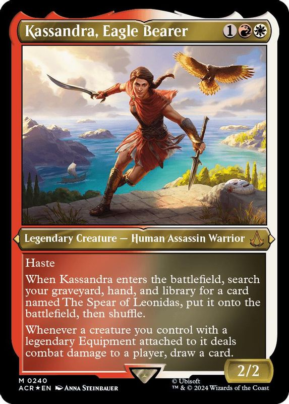 Kassandra, Eagle Bearer (Foil Etched) - 240 - Mythic