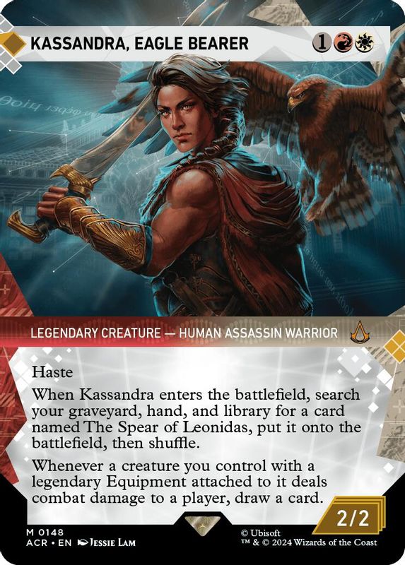 Kassandra, Eagle Bearer (Showcase) - 148 - Mythic