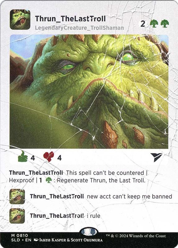 Thrun, the Last Troll - 810 - Mythic