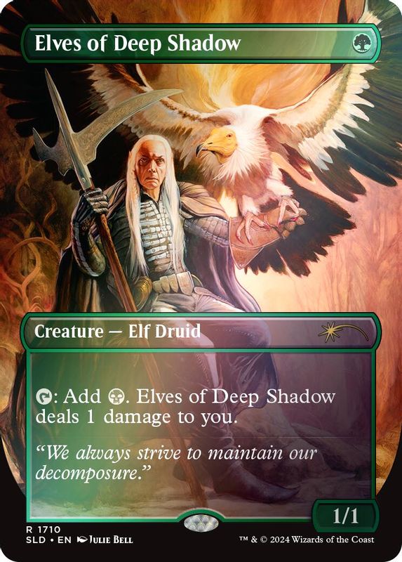 Elves of Deep Shadow (Rainbow Foil) - 1710 - Rare