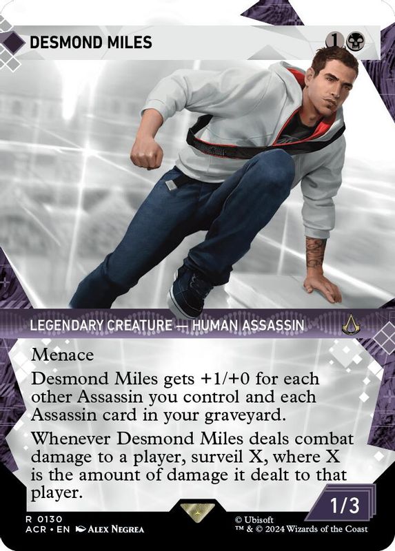 Desmond Miles (Showcase) - 130 - Rare