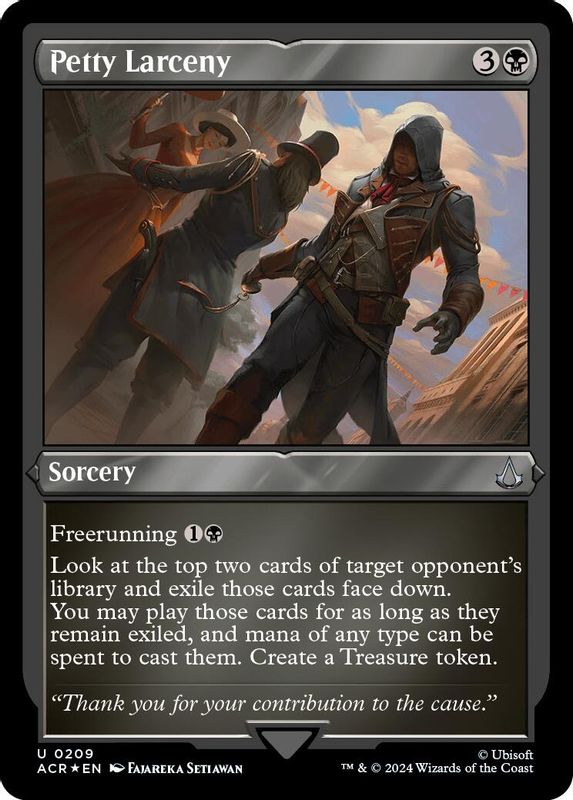 Petty Larceny (Foil Etched) - 209 - Uncommon