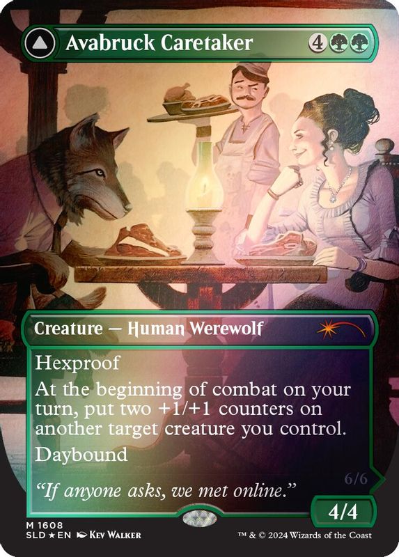 Avabruck Caretaker (Rainbow Foil) - 1608 - Mythic