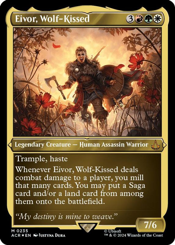 Eivor, Wolf-Kissed (Foil Etched) - 235 - Mythic