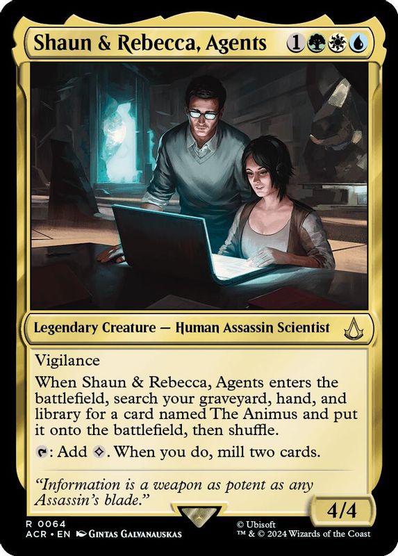 Shaun & Rebecca, Agents - 64 - Rare