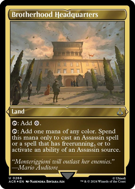 Brotherhood Headquarters (Foil Etched) - 266 - Uncommon