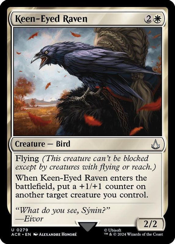 Keen-Eyed Raven - 279 - Uncommon