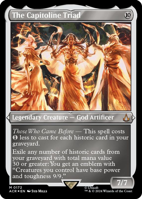 The Capitoline Triad (Foil Etched) - 172 - Mythic