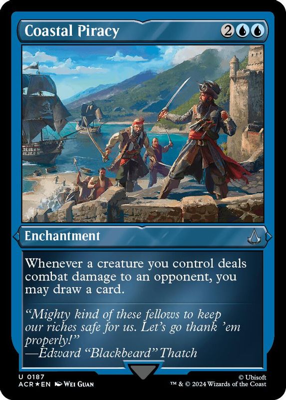 Coastal Piracy (Foil Etched) - 187 - Uncommon