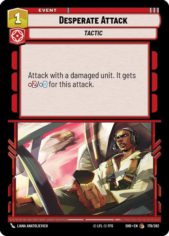 Desperate Attack - 179/262 - Common