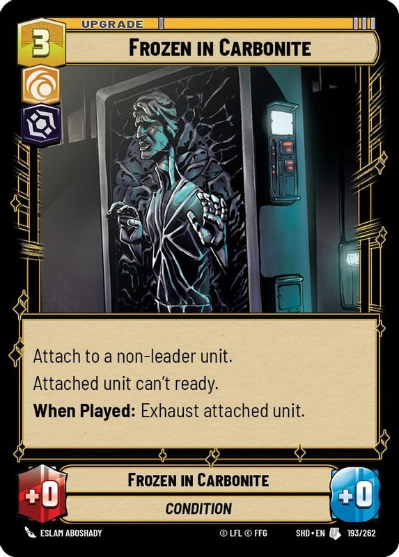 Frozen in Carbonite - 193/262 - Uncommon