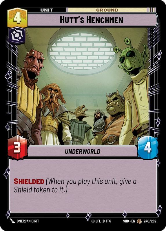 Hutt's Henchmen - 240/262 - Common