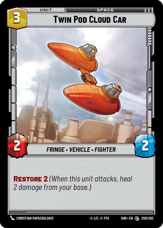 Twin Pod Cloud Car - 259/262 - Common