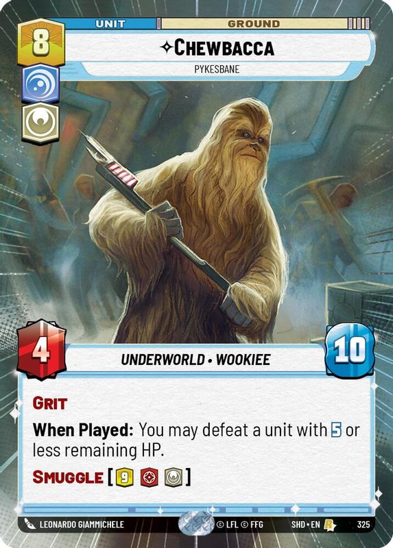 Chewbacca - Pykesbane (Hyperspace) - 325 - Rare