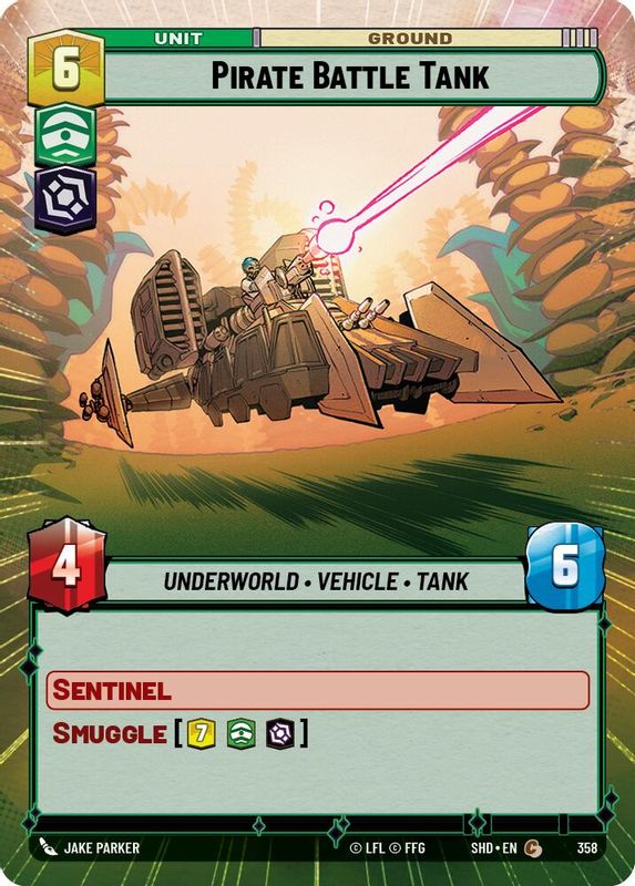 Pirate Battle Tank (Hyperspace) - 358 - Common