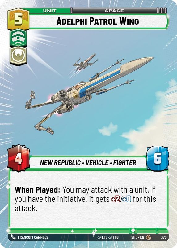 Adelphi Patrol Wing (Hyperspace) - 370 - Common