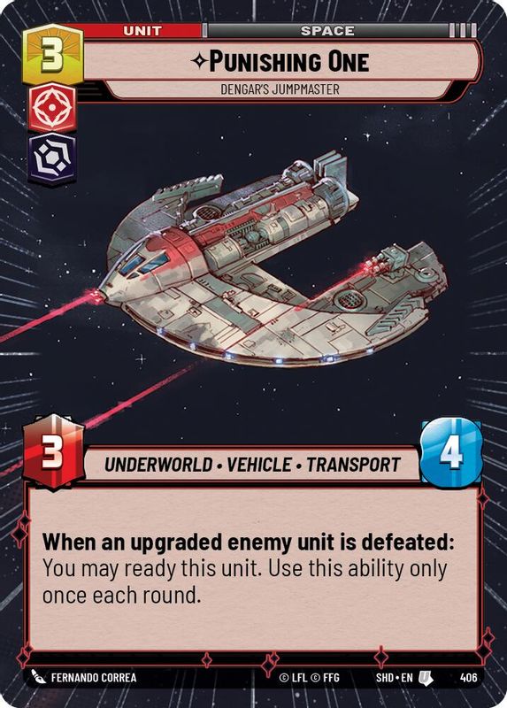 Punishing One - Dengar's Jumpmaster (Hyperspace) - 406 - Uncommon